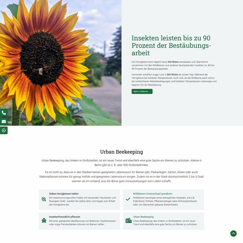 NATURE Contao Theme – Inhaltselemente