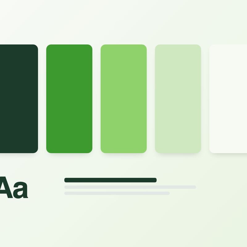 Creuva Contao Theme – Farbpalette und Typografie des Designsystems